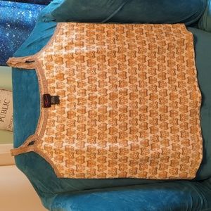 Brown Owl Print Tank, Torrid Women's 1